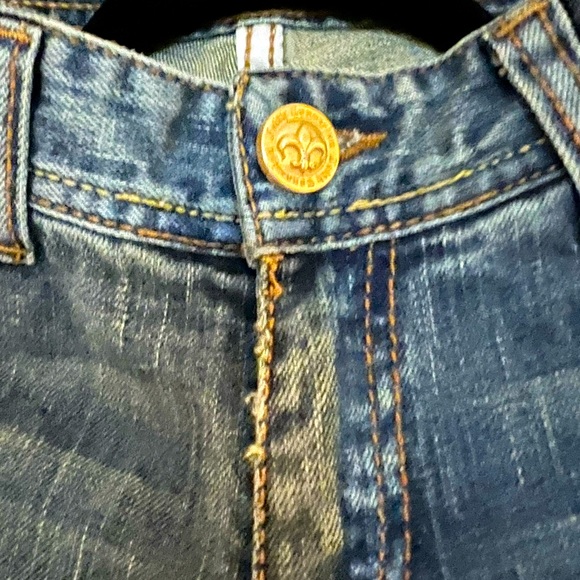 FAITH CONNEXION. Jeans With Fleur De Lis. NWOT. Size 28, No Stretch! - Picture 4 of 12